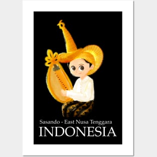 sasando from indonesia by xoalsohanifa Posters and Art